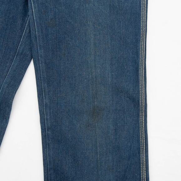 Vintage L'avion Straight Leg High Waisted Blue Jeans Size 32L - Picture 7 of 11